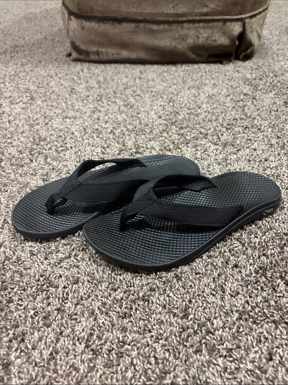Chaco Women's Black Flip Sandals Size 9
